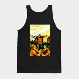 Harvest Time Halloween Man Tank Top